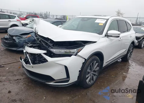 2025 Acura Mdx Technology Package z USA, uszkodzony, nr VIN 5J8YE1H45SL004923